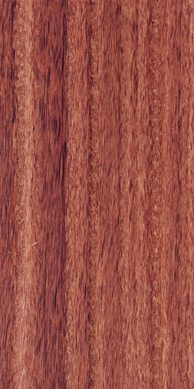 Bubinga wood grain texture