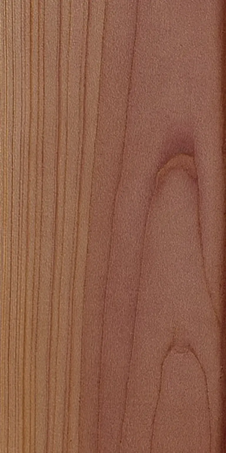 Western Red Cedar wood grain texture